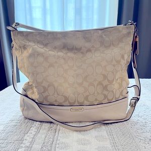Coach bag (over the shoulder or crossbody)